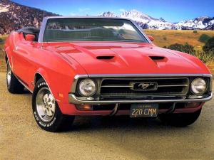 Ford Mustang Convertible 1971 года